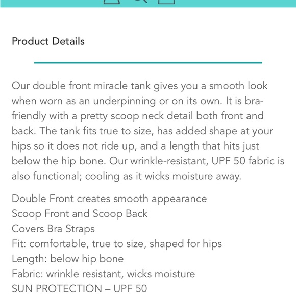 JUDYP eggplant sleeveless shell tank. UPF 50 and made in USA. - Picture 5 of 5